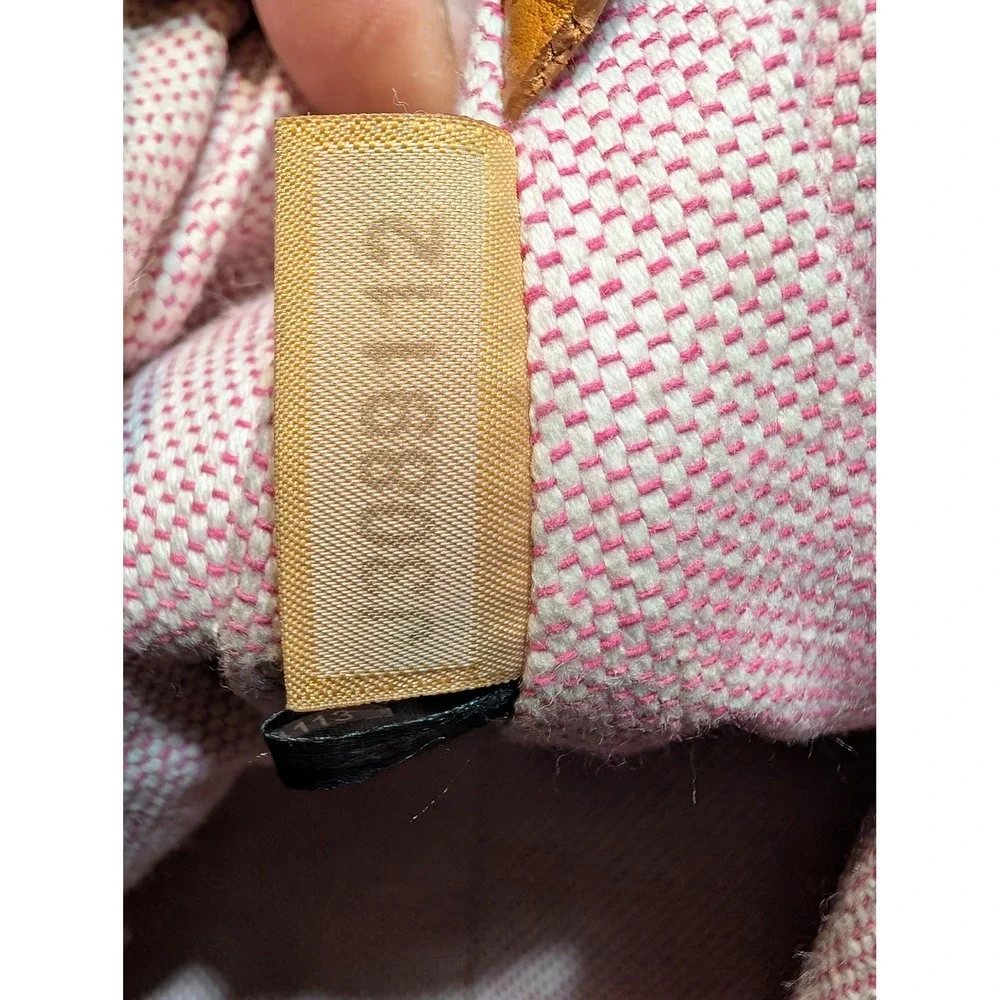 Vintage Dooney Bourke Pebble Grain‎ Leather Satchel Shoulder Bag